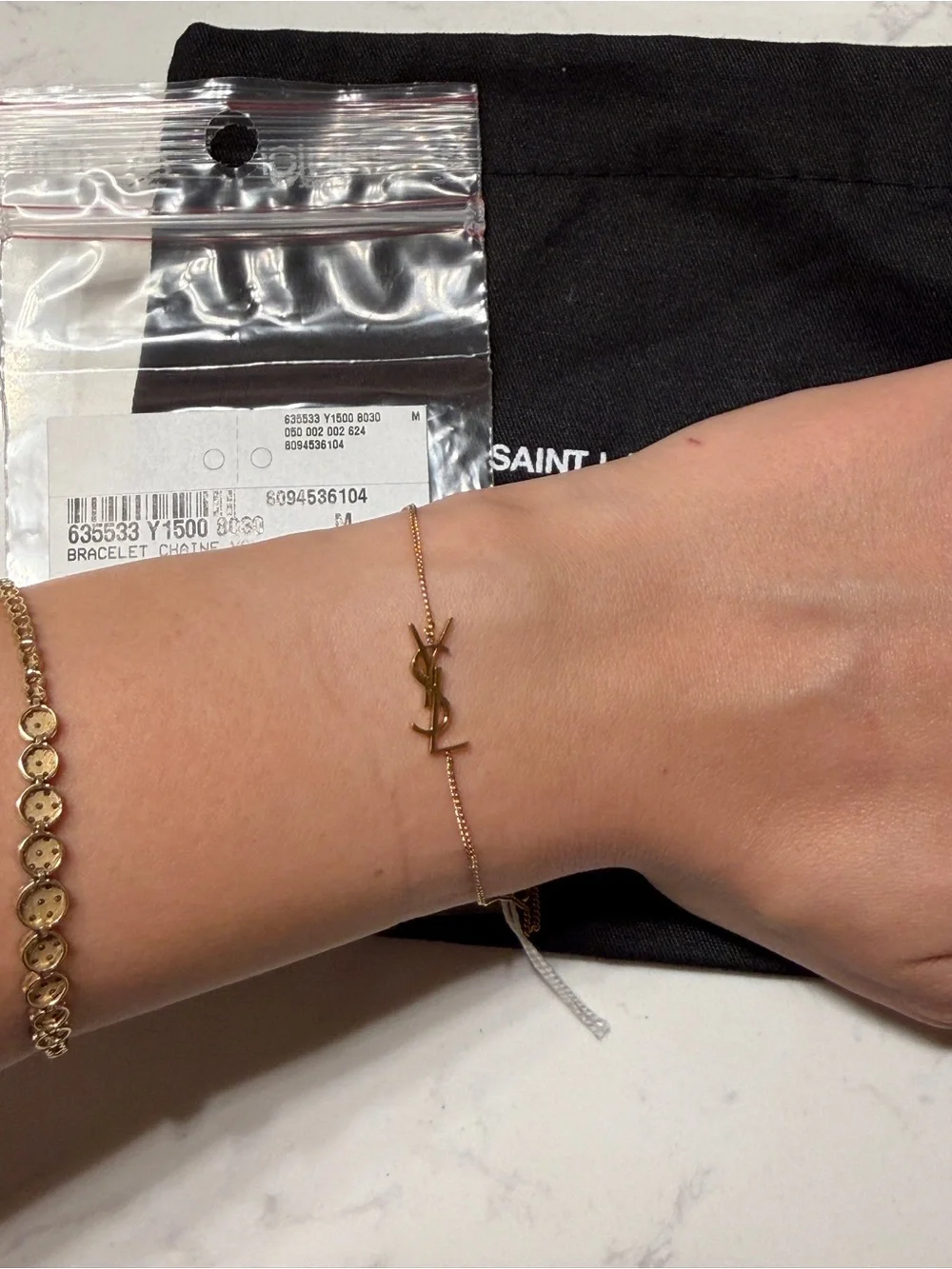 Saint Laurent YSL bracelet